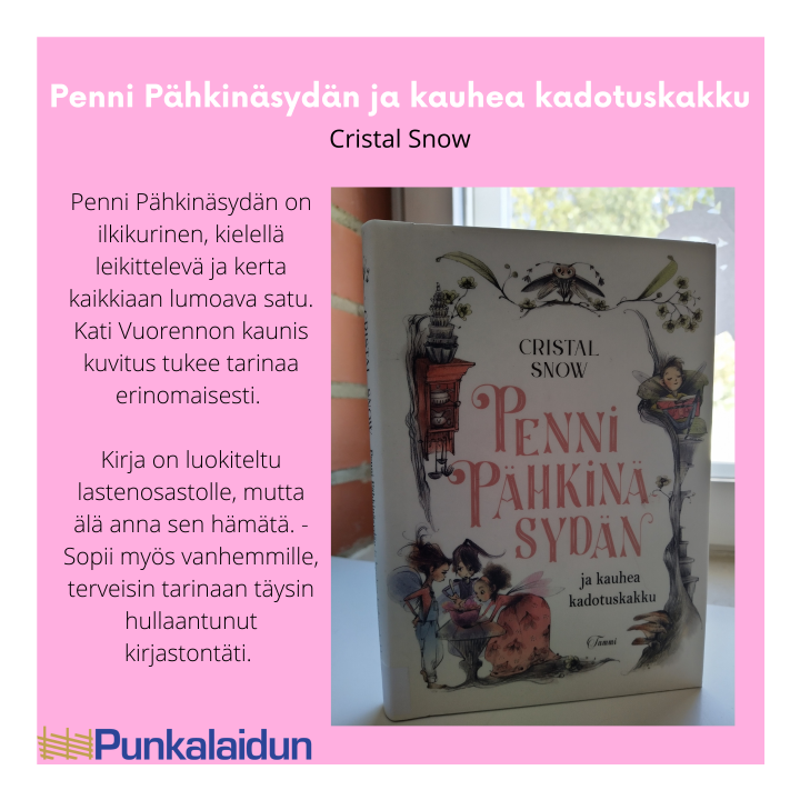 Lukuvinkit, Penni Pähkinäsydän