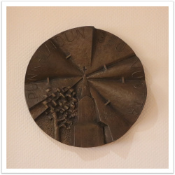 Punkalaidun-mitalin takapuoli Punkalaidun-mitalin takapuoli