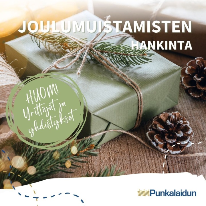 Joulumuistamisten hankinta Joulumuistamisten hankinta